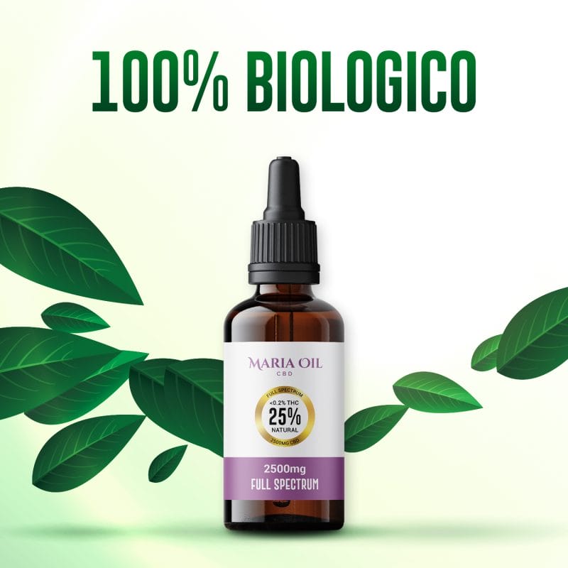 Huile de CBD 25% (2500mg) Spectre Complet – Image 3