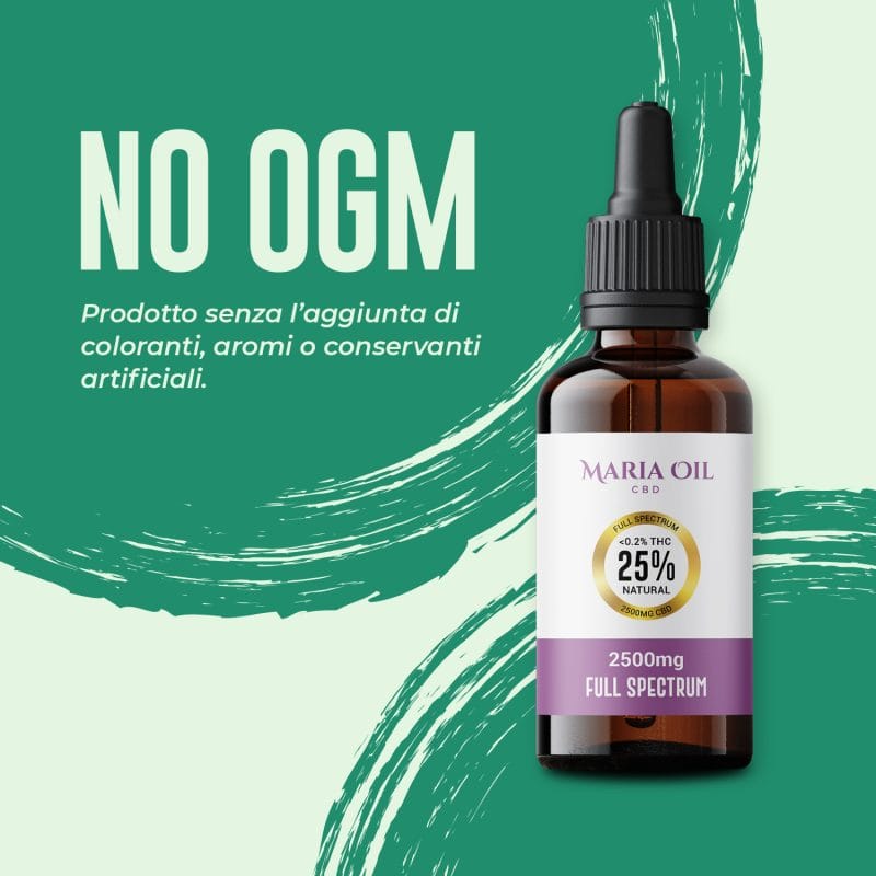 Huile de CBD 25% (2500mg) Spectre Complet – Image 5