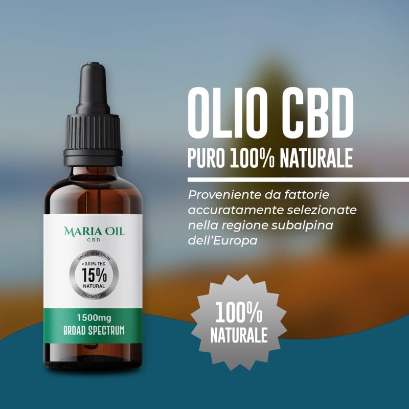 Huile de CBD à 15 % Large Spectre – Image 2