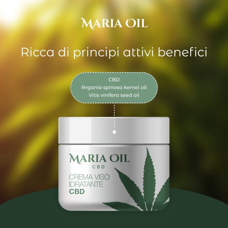 Crème hydratante pour le visage au CBD – Image 3