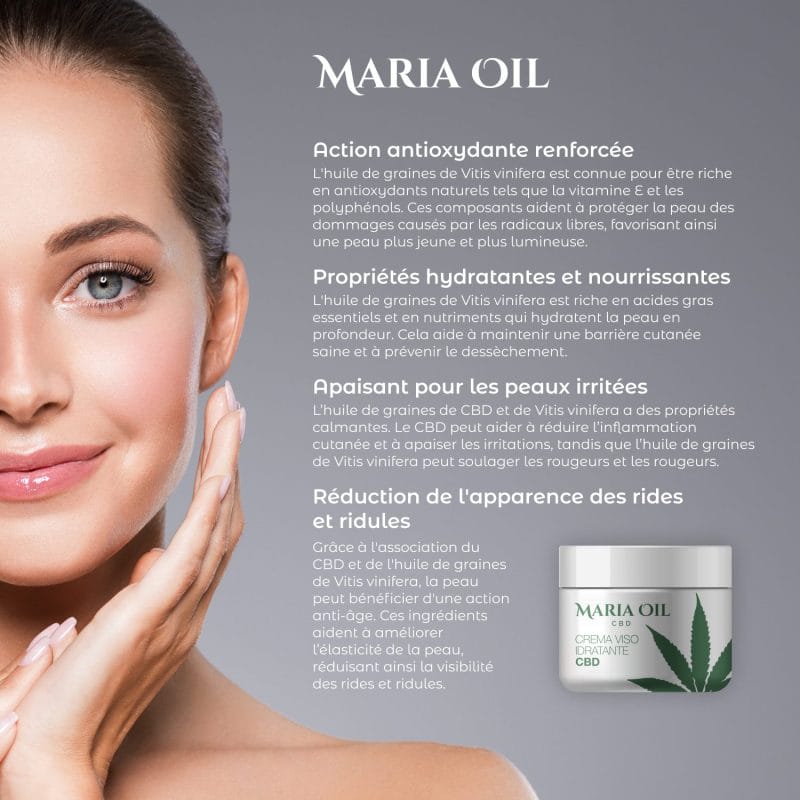 Crème hydratante pour le visage au CBD – Image 4