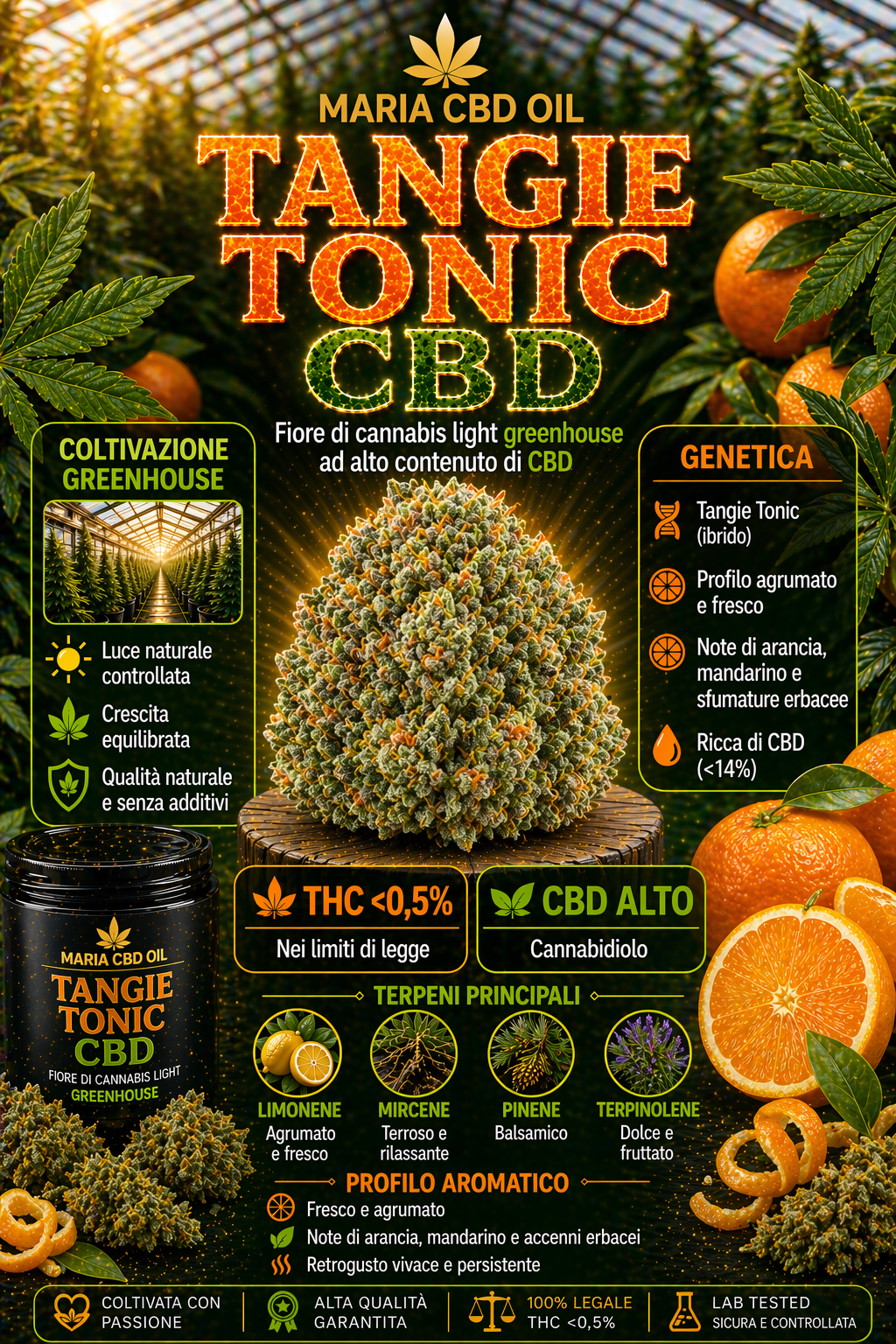 Tangie Tonic CBD